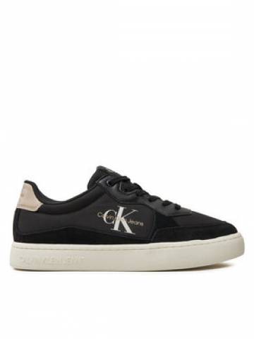 Calvin Klein Jeans Снікерcи Classic Cupsole Low Mix Mtl YM0YM01033 Чорний Calvin Klein Jeans Снікерcи Classic Cupsole Low Mix Mtl YM0YM01033 Чорний