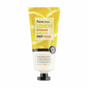Крем для ног FarmStay Lemon Intensive Moisture Foot Cream с экстрактом лимона, 100 мл Крем для ног FarmStay Lemon Intensive Moisture Foot Cream с экстрактом лимона, 100 мл