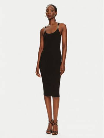 MICHAEL Michael Kors Трикотажна сукня MT482IL33D Чорний Slim Fit MICHAEL Michael Kors Трикотажна сукня MT482IL33D Чорний Slim Fit