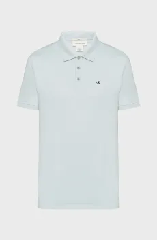Мужское мятное поло CLASSIC MONOGRAM Ментоловый XXL Calvin Klein Jeans LV04RD255G
