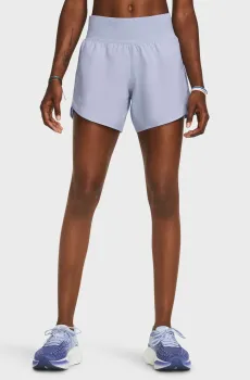 Женские сиреневые шорты UA Fly By Elite 5 Shorts Сиреневый XS Under Armour 1383242-539