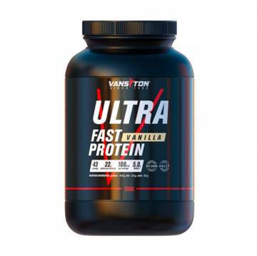 Протеин Vansiton Ultra Fast Protein в порошке, со вкусом ванили, 1.3 кг Протеин Vansiton Ultra Fast Protein в порошке, со вкусом ванили, 1.3 кг