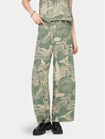 ONLY Штани з тканини Palina 15324503 Зелений Loose Fit ONLY Штани з тканини Palina 15324503 Зелений Loose Fit