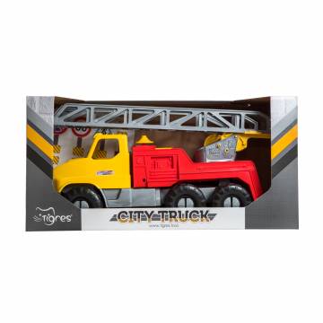 Детская машинка Tigres City Truck Пожарная машина, от 3 лет, 48 см (39367) Детская машинка Tigres City Truck Пожарная машина, от 3 лет, 48 см (39367)