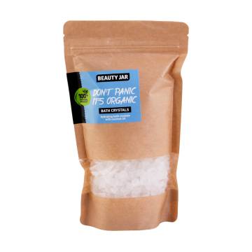 Увлажняющие кристаллы для ванны Beauty Jar Dont Panic its Organic Bath Crystals с кокосовым маслом, 600 г Увлажняющие кристаллы для ванны Beauty Jar Dont Panic its Organic Bath Crystals с кокосовым маслом, 600 г