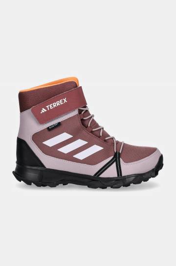 Детские ботинки adidas TERREX TERREX SNOW CF R.RDY цвет розовый ID0936 Детские ботинки adidas TERREX TERREX SNOW CF R.RDY цвет розовый ID0936