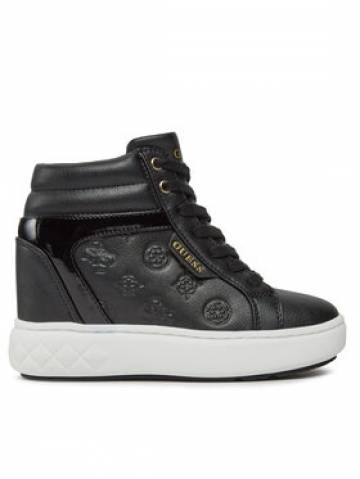 Guess Снікерcи Roxana FL8ROX LEA12 Чорний Guess Снікерcи Roxana FL8ROX LEA12 Чорний