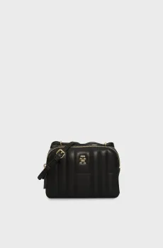 Женская черная сумка TH FEMININE CONV Черный ONESIZE Tommy Hilfiger AW0AW17453