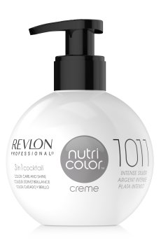 Тонирующая маска для волос Revlon Professional Nutri Color Creme 1011 Intensive Silver, 270 мл