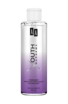 Мицеллярная вода для лица AA Youth Supreme Clean Daily Moisturising & Smoothing Micellar Water, 200 мл