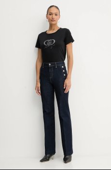 Хлопковая футболка Liu Jo