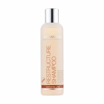 Реструктурирующий шампунь для волос Spa Master Keratin Line Restructure Shampoo с кератином, 200 мл Реструктурирующий шампунь для волос Spa Master Keratin Line Restructure Shampoo с кератином, 200 мл