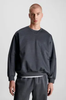 Мужской темно-серый свитшот Серый XL Calvin Klein 00GMF3W313