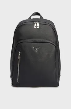 Мужской черный рюкзак CERTOSA SFNO VRTCL ZIP Черный ONESIZE Guess HMECSAP3241