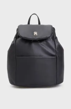 Женский черный рюкзак POPPY REFORM FLAP Черный ONESIZE Tommy Hilfiger AW0AW16472