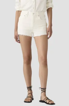 Женские белые джинсовые шорты 501® Белый 25 Levi’s® 56327;0556