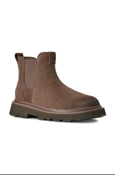 Замшевые кроссовки UGG Chelsea Lug