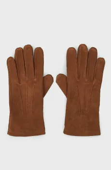 Мужские коричневые замшевые перчатки CLASSIC SUEDE GLOVES Коричневый L Gant 9930052