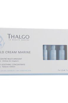 Уценка! Успокаивающий концентрат для лица Thalgo Cold Cream Marine Multi Soothing Concentrate, для сухой кожи, 7*1.2 мл