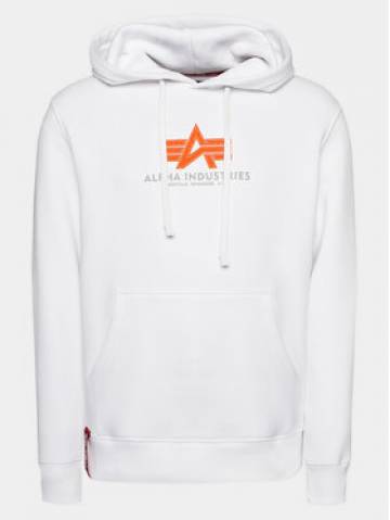 Alpha Industries Світшот Basic 178312 Білий Regular Fit Alpha Industries Світшот Basic 178312 Білий Regular Fit