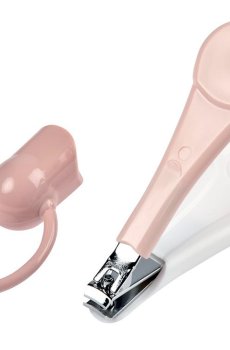 Щипці для нігтів Beaba рожевий (920363)