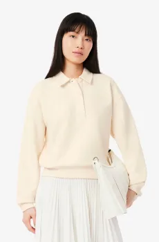 Женская бежевая толстовка. Бежевый 34 Lacoste SF0351XFJ