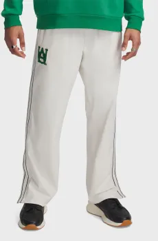 Мужские белые спортивные брюки Courtside Snap Pant Белый M Under Armour 1390121-279