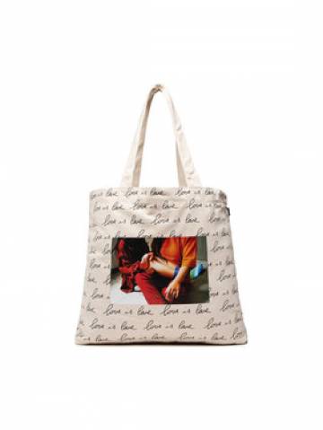Vans Сумка Pride Otw Gallery Tote VN0A7SFDYOP1 Бежевий Vans Сумка Pride Otw Gallery Tote VN0A7SFDYOP1 Бежевий