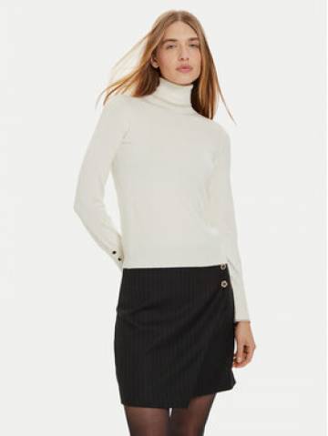 Liu Jo Гольф WF4008 MS49I Écru Regular Fit Liu Jo Гольф WF4008 MS49I Écru Regular Fit