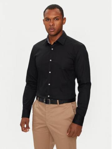 Boss Сорочка H-Hank 50519859 Чорний Slim Fit Boss Сорочка H-Hank 50519859 Чорний Slim Fit