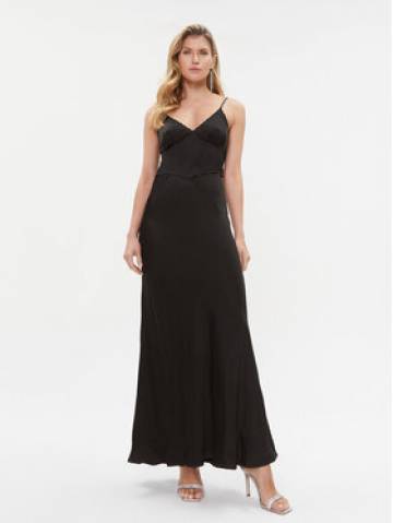 TWINSET Вечірня сукня 232TT2060 Чорний Regular Fit TWINSET Вечірня сукня 232TT2060 Чорний Regular Fit