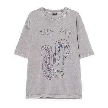 Cropp - Футболка з принтом - light grey Cropp - Футболка з принтом - light grey
