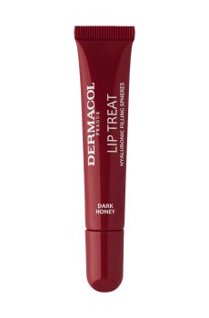 Блеск для губ Dermacol Lip Treat Hyaluronic Filling Spheres 10 Dark Honey, 10 мл