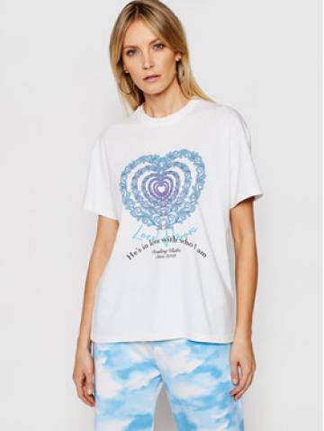 Local Heroes Футболка Infinity Love SS21T0012 Білий Relaxed Fit Local Heroes Футболка Infinity Love SS21T0012 Білий Relaxed Fit