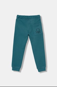 Детские хлопковые штаны United Colors of Benetton