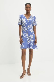 Льняное платье Answear.LAB