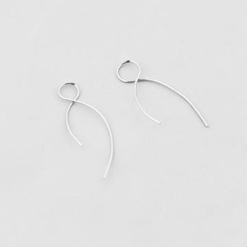Серебряные серьги Minimal 520768 Серебряные серьги Minimal 520768