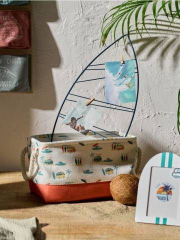 Кошик для зберігання - різнобарвний