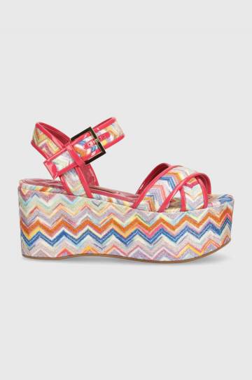 Сандалии Missoni Julia Wedge M38_029 Сандалии Missoni Julia Wedge M38_029