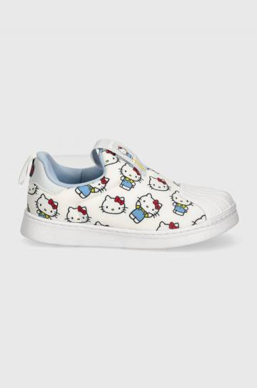 Детские кроссовки adidas Originals SUPERSTAR 360 x Hello Kitty цвет белый IF7019 Детские кроссовки adidas Originals SUPERSTAR 360 x Hello Kitty цвет белый IF7019