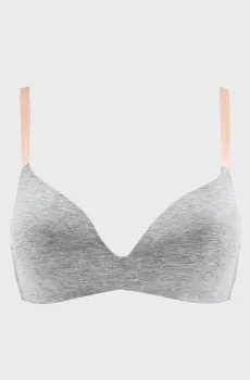 Женский серый бюстгальтер 015S Серый 70D brabrabra SLZ23301015