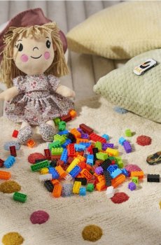 Набір кубиків - різнобарвний