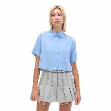 Cropp - Сорочка - блідо-блакитний