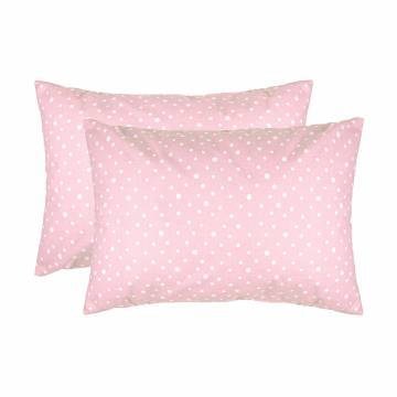 Наволочка бязевая Home Line Горох, розовая, 50*70 см, 2 шт (176188) Наволочка бязевая Home Line Горох, розовая, 50*70 см, 2 шт (176188)