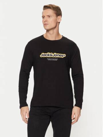 Jack&Jones Longsleeve Vesterbro 12266419 Чорний Relaxed Fit Jack&Jones Longsleeve Vesterbro 12266419 Чорний Relaxed Fit