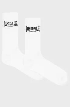 Белые носки (6 пар) Белый 39-42 Lonsdale 117750