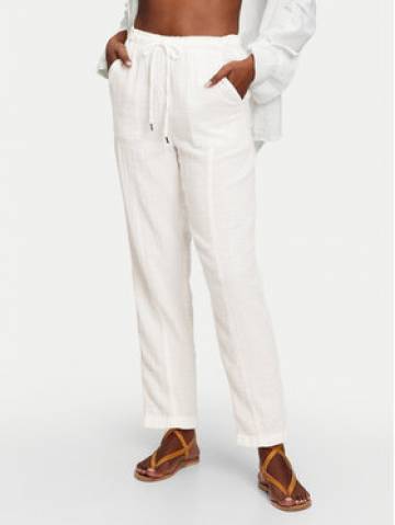 Gap Штани з тканини 866663-02 Écru Regular Fit Gap Штани з тканини 866663-02 Écru Regular Fit