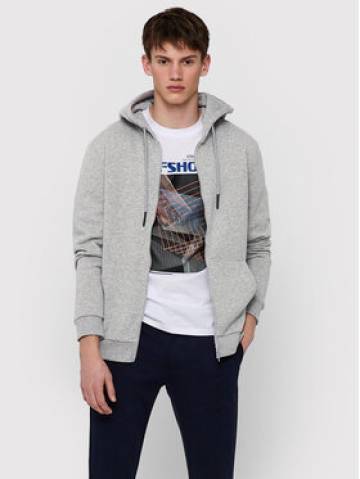 Only & Sons Світшот Ceres 22018684 Сірий Regular Fit Only & Sons Світшот Ceres 22018684 Сірий Regular Fit