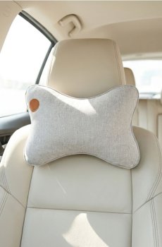 Автомобільна подушка під шию - сірий