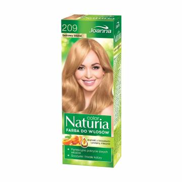 Краска для волос Joanna Naturia Permanent Color Cream 209 Beige Blond, 100 мл Краска для волос Joanna Naturia Permanent Color Cream 209 Beige Blond, 100 мл